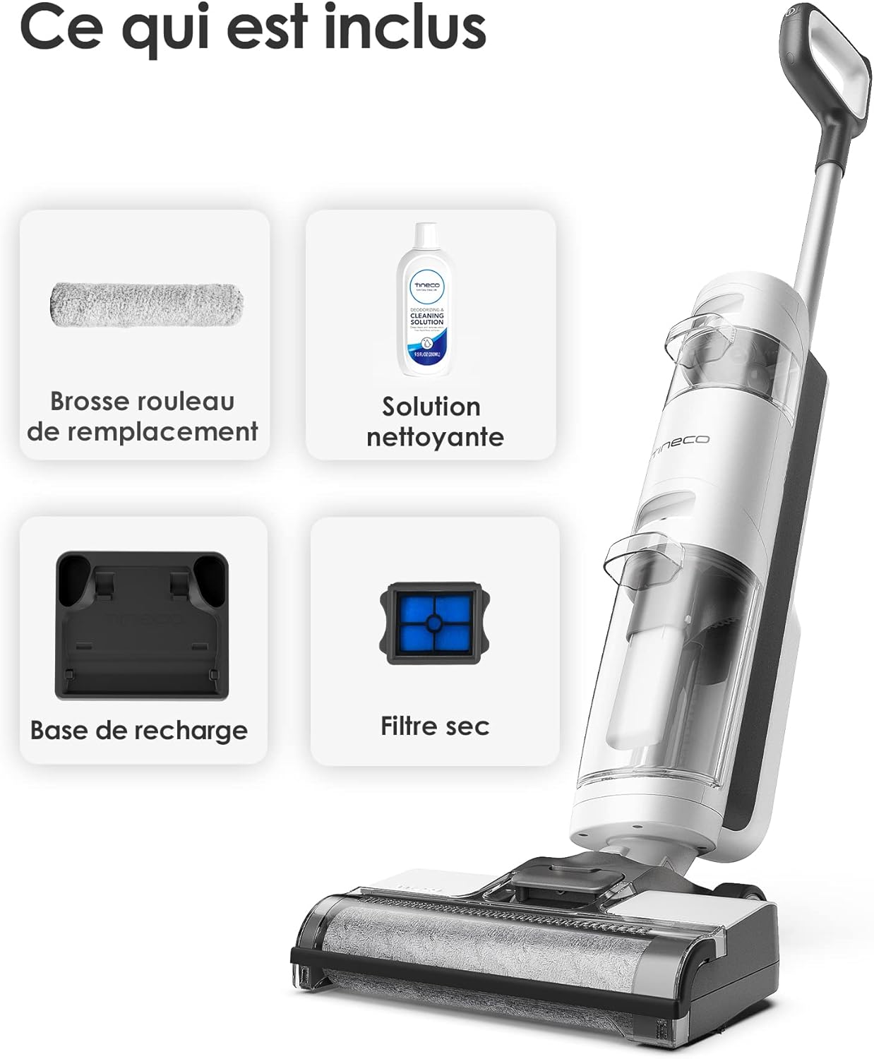 Aspirateur à vadrouille humide et sèche Tineco iFloor 3 Breeze Plus