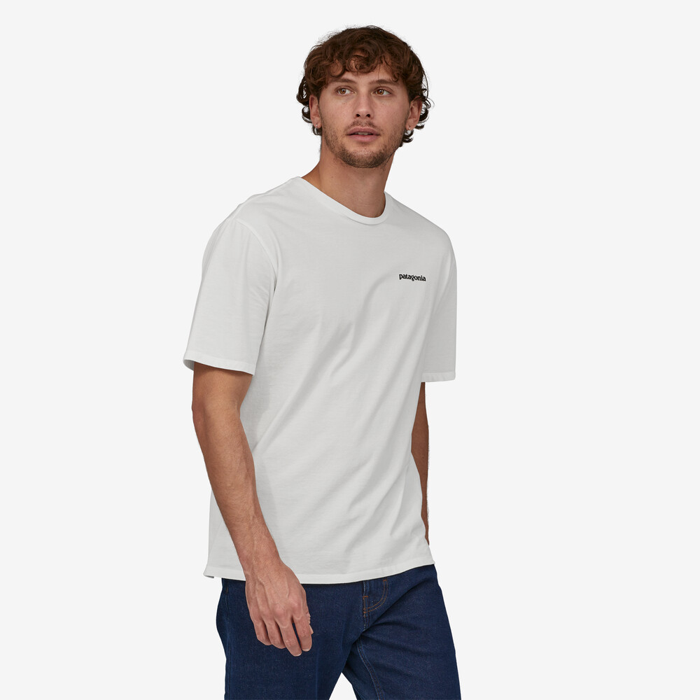 Herren-T-Shirt mit Wasserforellenmotiv aus Bio-Baumwolle