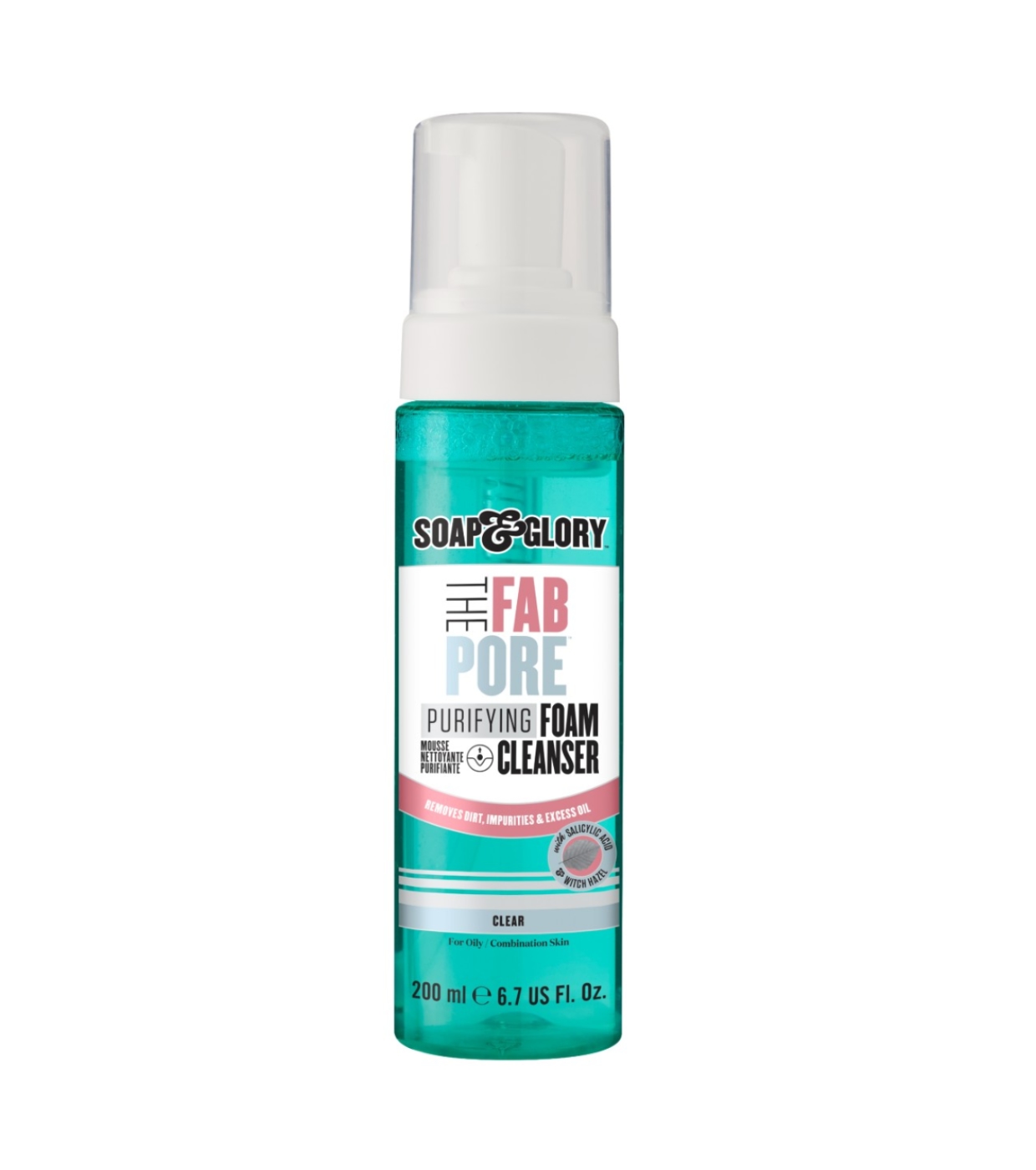 Soap & Glory - Espuma de limpeza facial purificante The Fab Pore