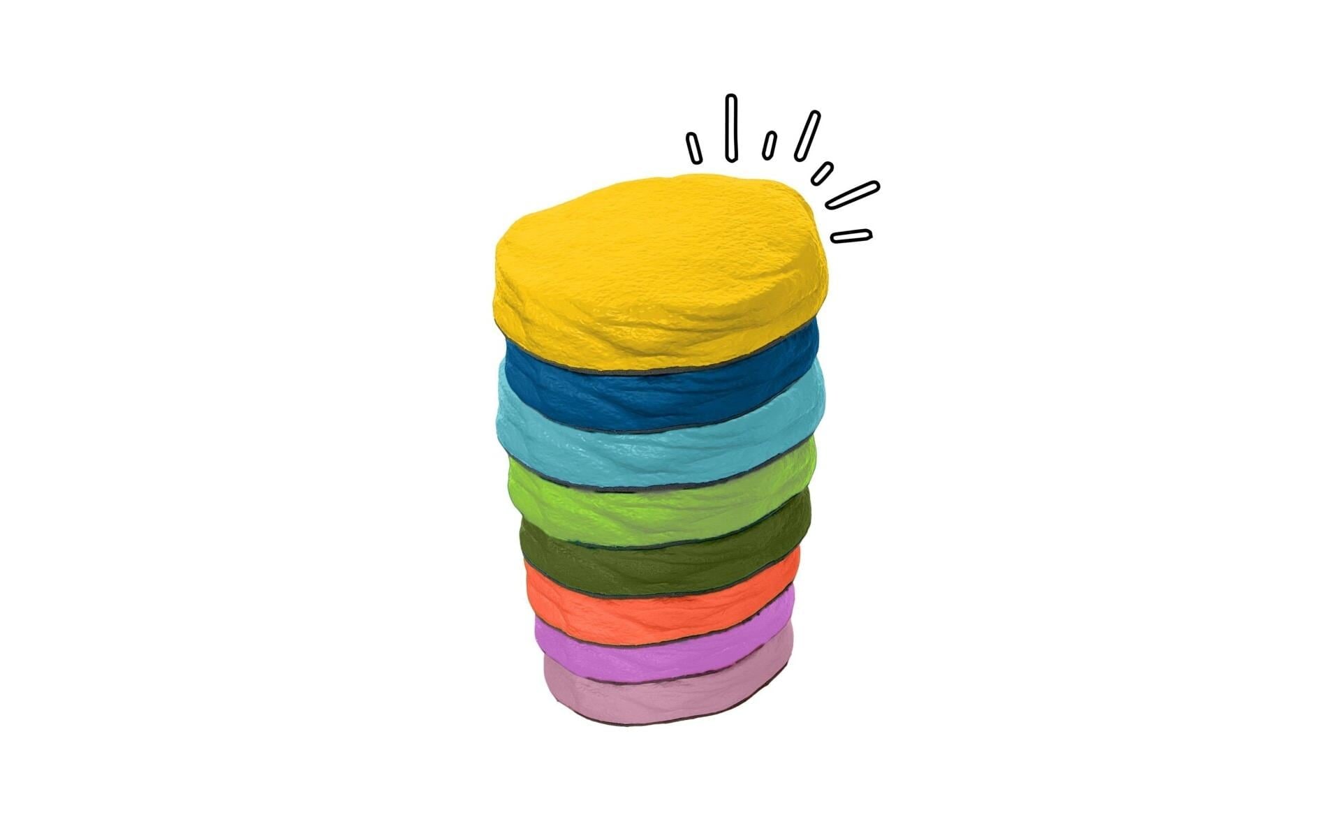 alldoro Balancetrainer »Soft Balanciersteine«