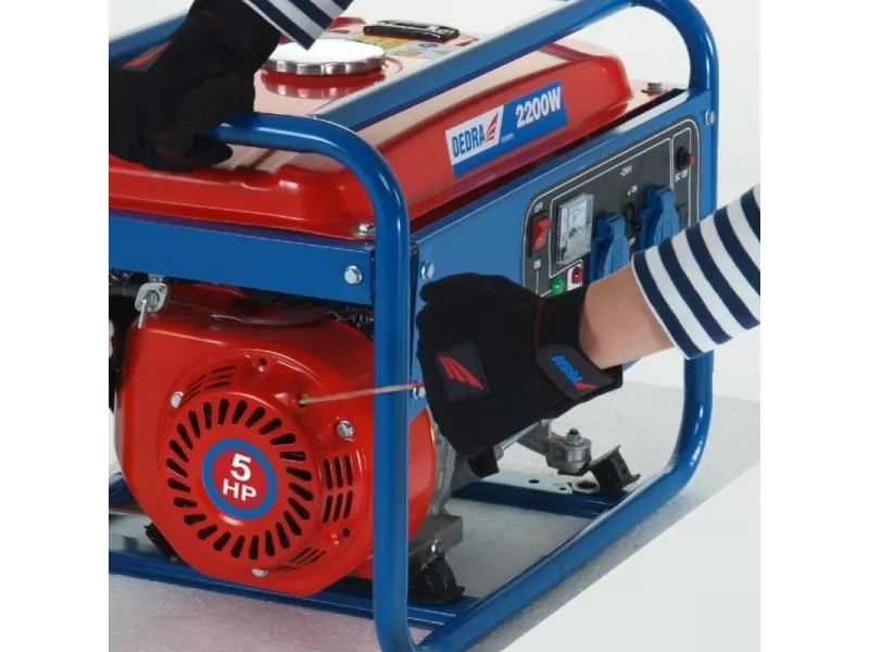 DEDRA DEGB2510, 2000 W, 230 V, 15 L, Benzin, Vejledning, 50 Hz
