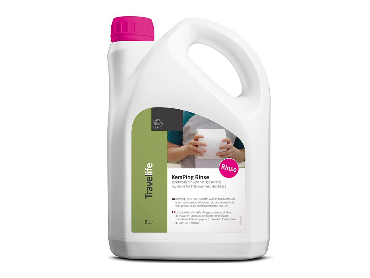 Travellife KemPing Rinse 2 liter toiletvloeistof