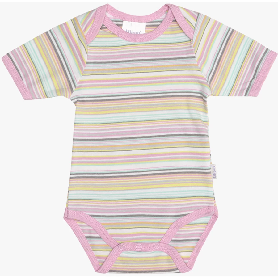 Liliput Kurzarm-Bodys 2-er Pack rosa und weiß