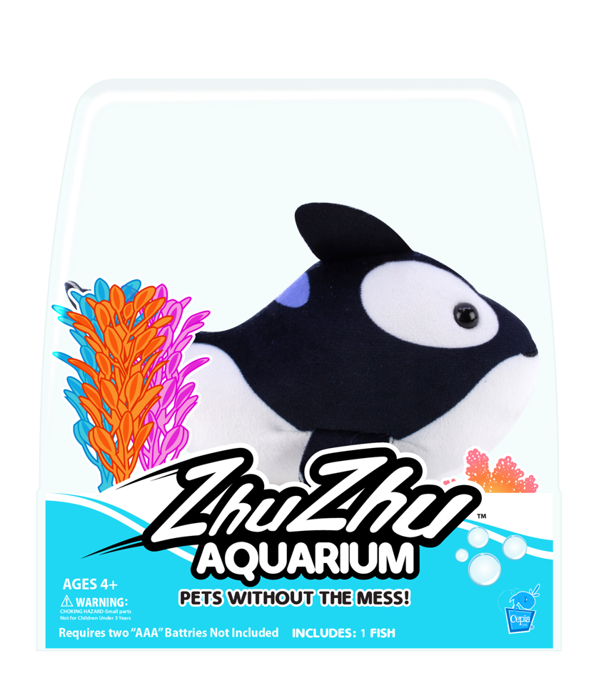 Zhu Zhu - Fisk - Sort Spækhugger