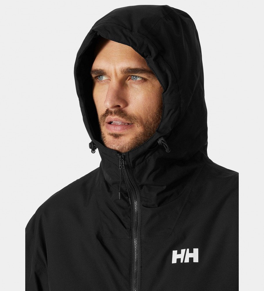 Capa de chuva isolada Helly Hansen Ervik, preta