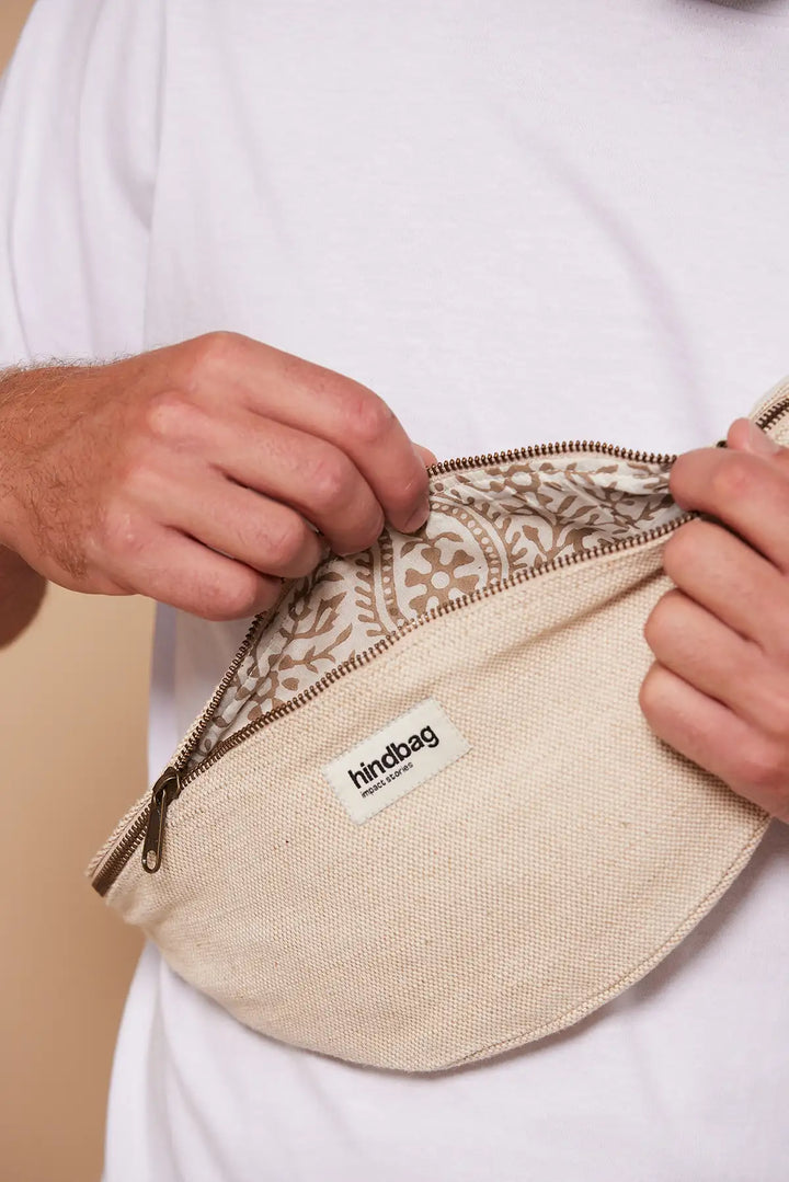 Sac banane L Sasha Jute