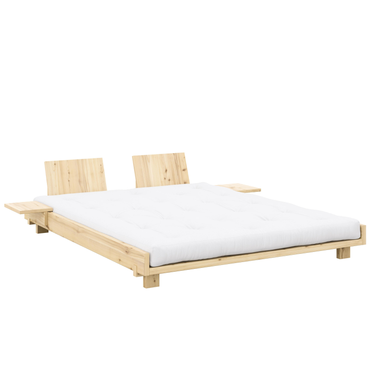 Karup Design Social bed 160x200 met hoofdbord Naturel
