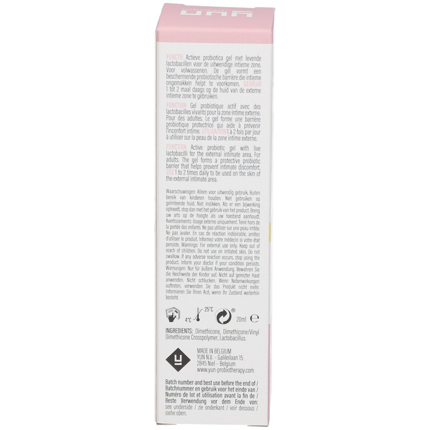 YUN VGN GEL Probiotic Intimgel