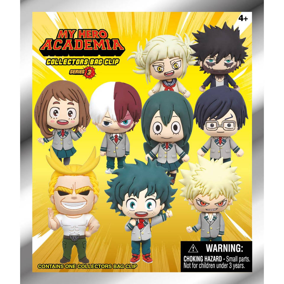 My Hero Academia 3D tassenhanger serie 3 verrassingszakje