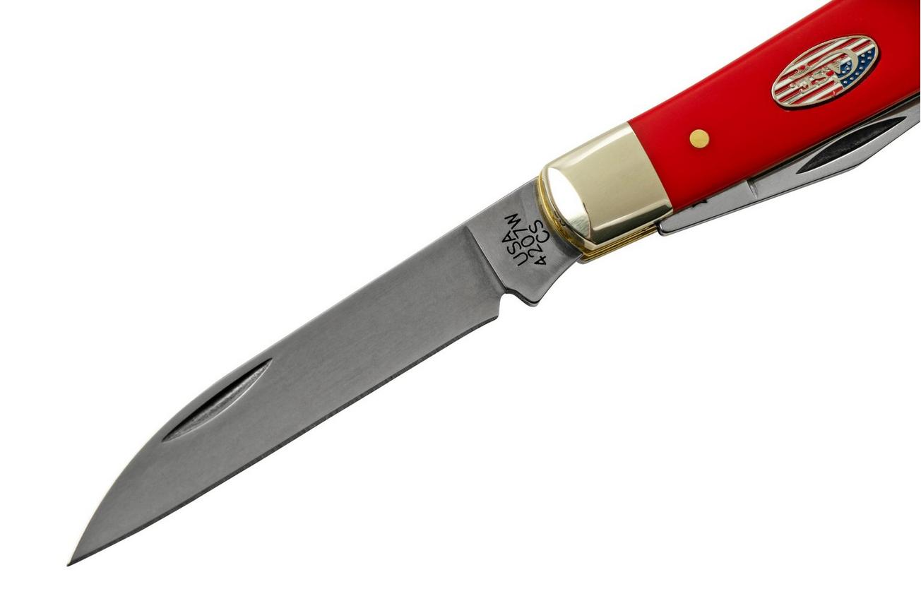 Case Mini Trapper 73927 Red American Workman, zakmes