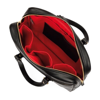 Croots Leder-Laptop-Tasche