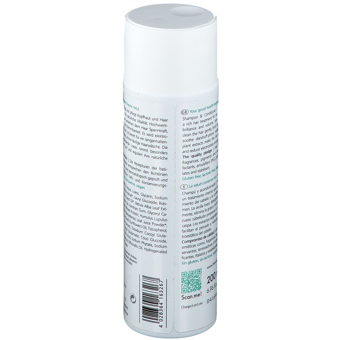 IHLEVITAL basisches Shampoo Haarbalsam 2 in 1