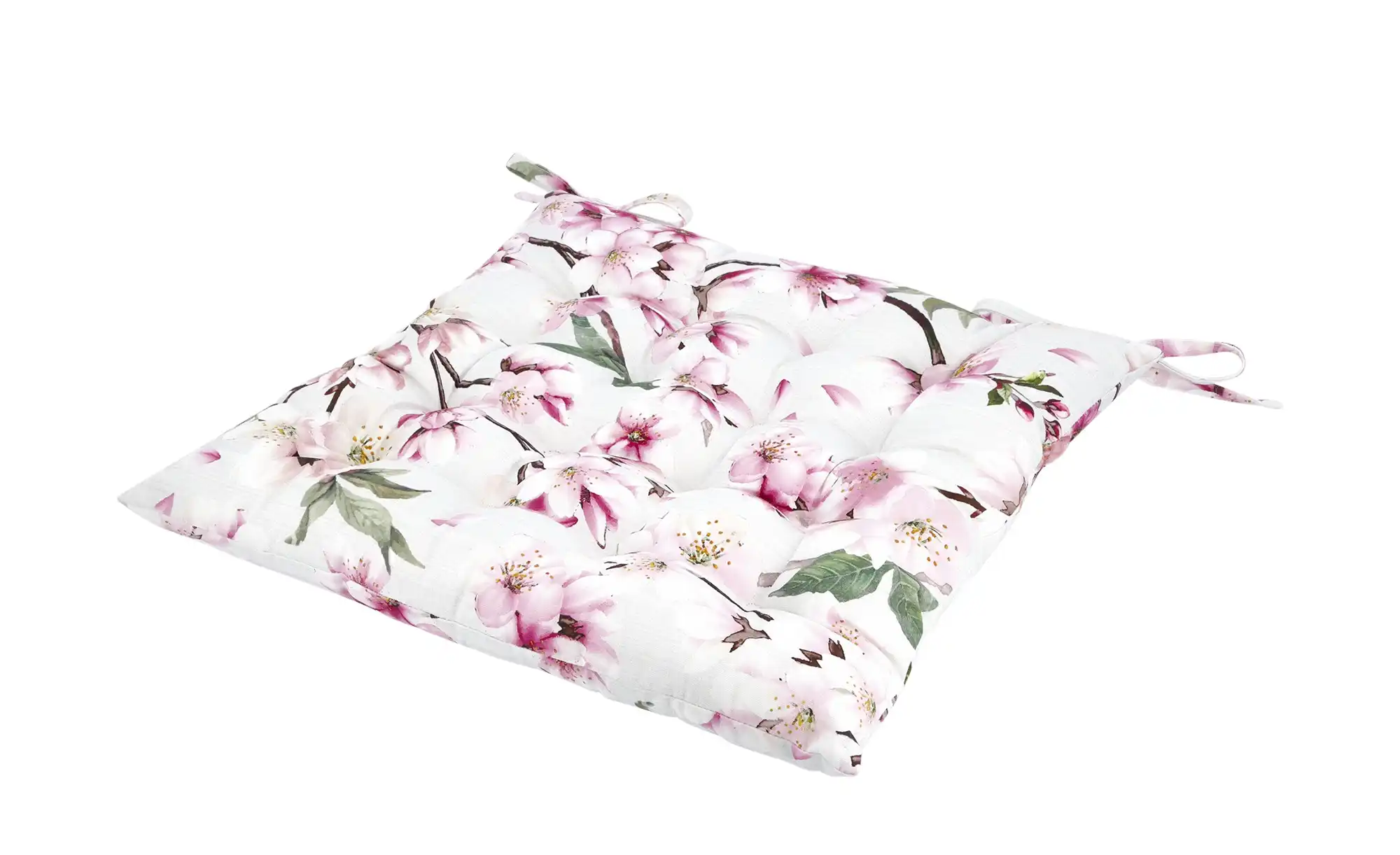 LAVIDA Stuhlkissen Kirschblüte