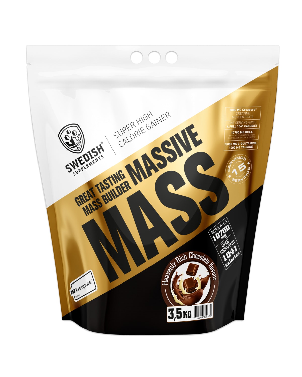 Swedish Supplements Massive Mass 3.5kg