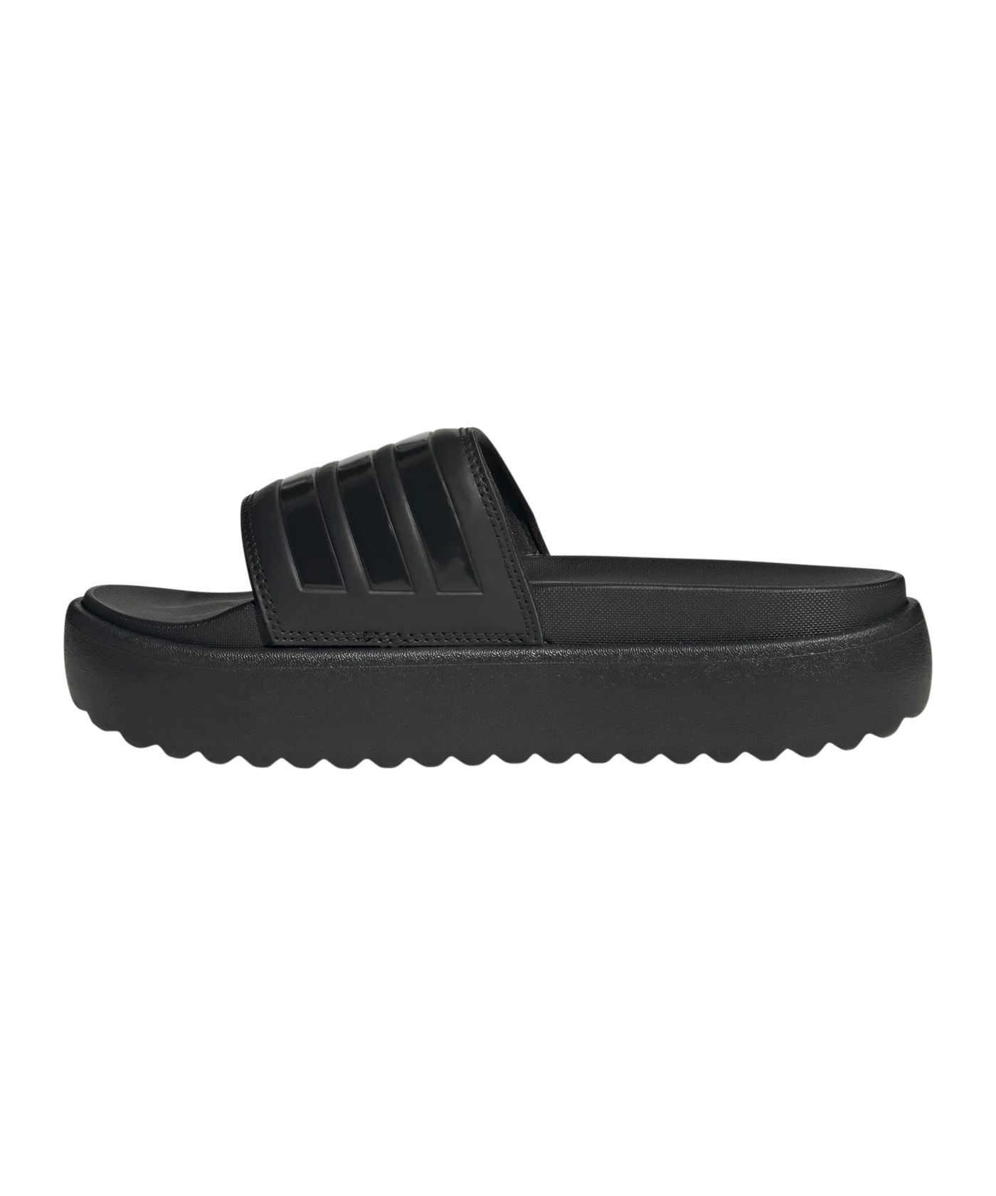 adidas Adilette Platform Slides Black