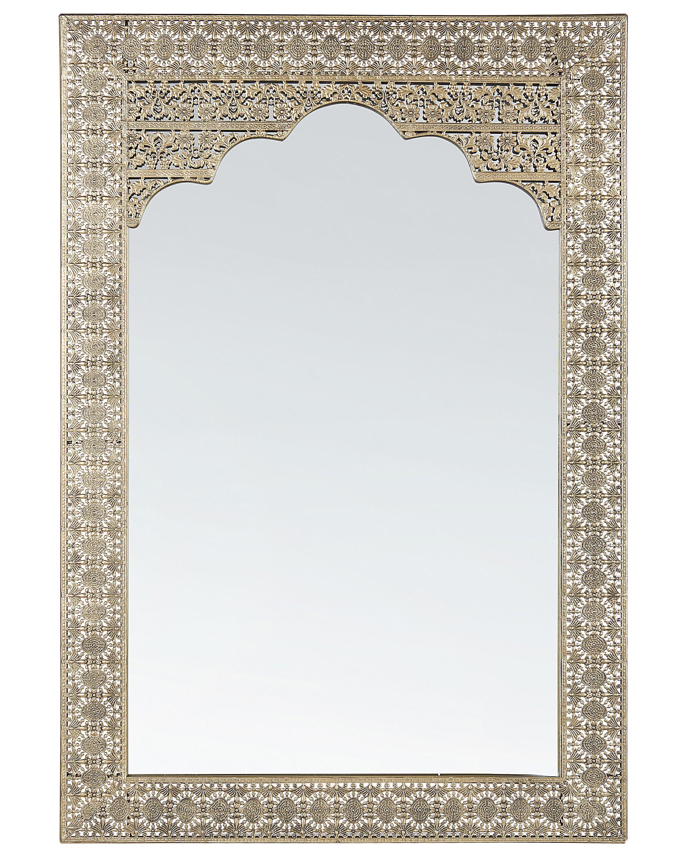 Wandspiegel PALI 60 cm 90 cm Metaal Goud