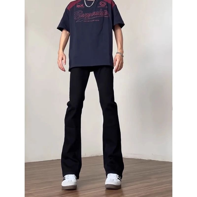 Kimeya - Hoge taille flared jeans