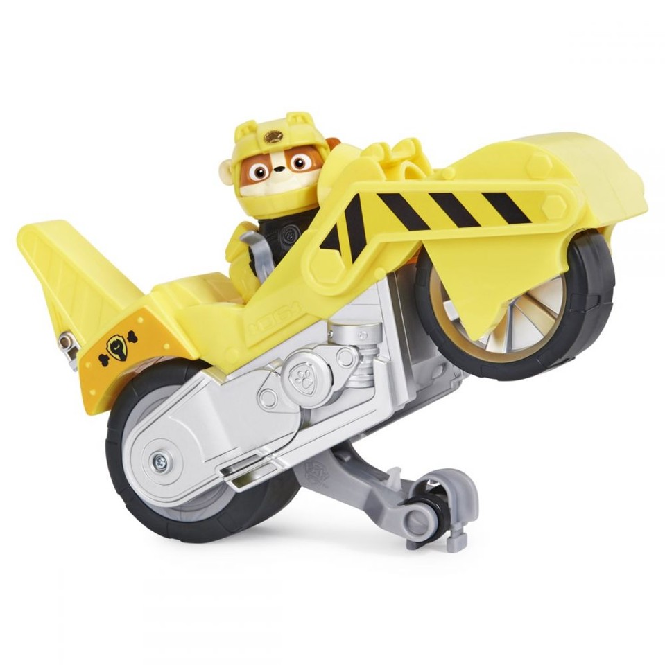 Paw Patrol - Moto Hvalpe Tema Køretøj - Rubble