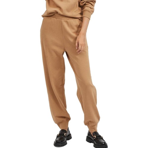 Vila - VIMUSTY HW SWEAT PANTS Marrón