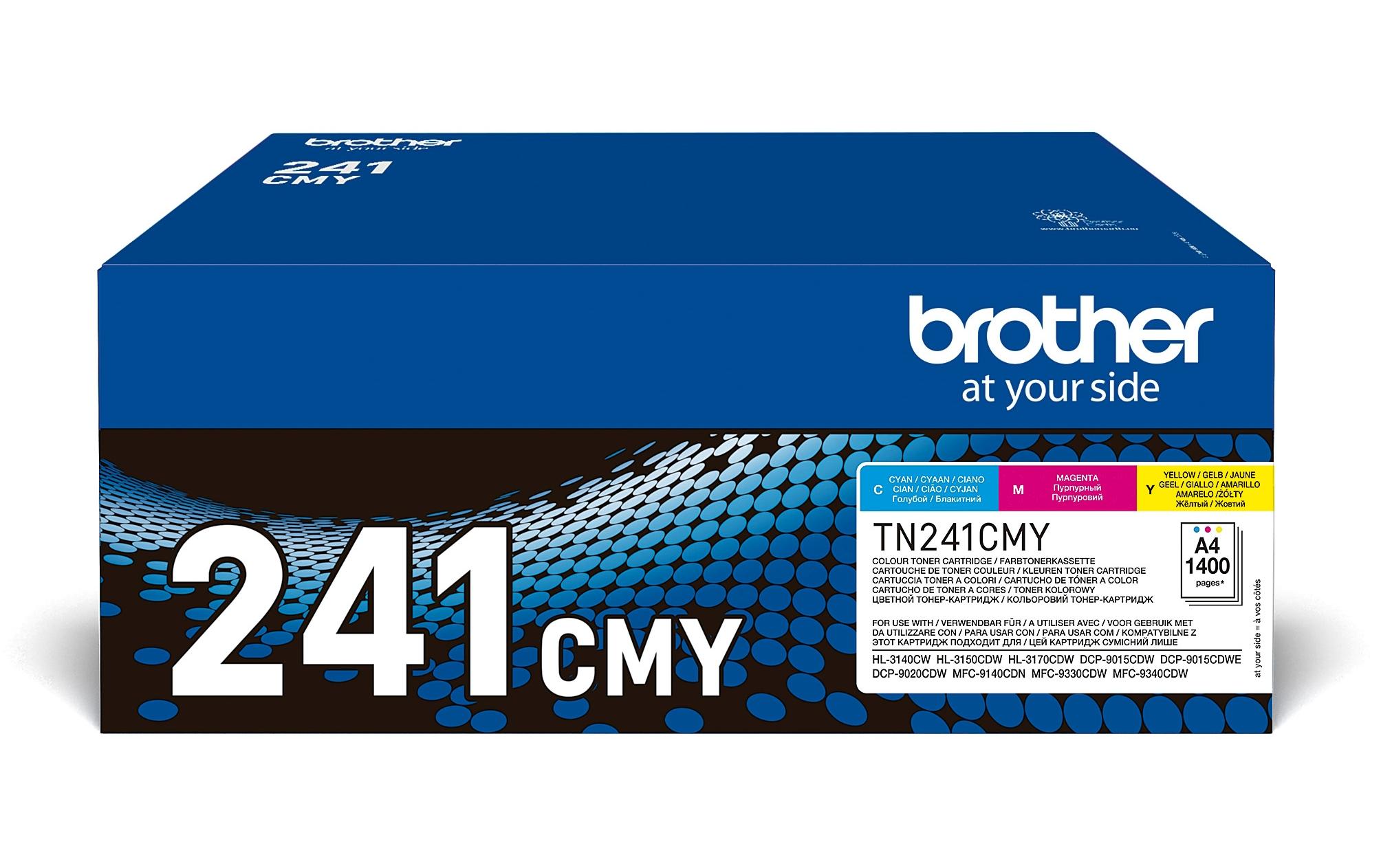 Toner TN-241CMY C, M, Y<br>Toner in Cyan,Magenta und Gelb