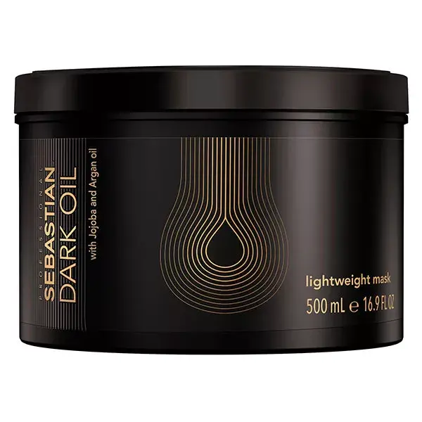 Máscara facial leve antifrizz Sebastian Professional Dark Oil 500ml