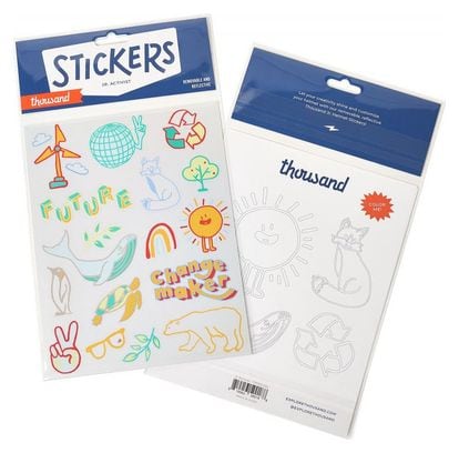 Planche de Stickers Thousand Junior Activist