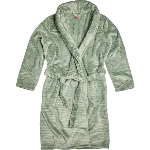 Bademantel salbei Gr. L / XL