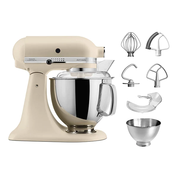 Robot artisan crème 5KSM175PS avec accessoires supplémentaires Kitchen