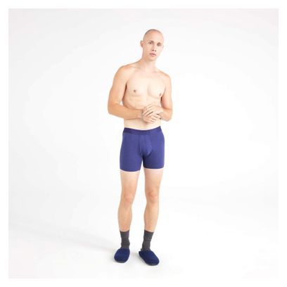 Boxer Saxx DropTemp Cooling Cotton Bleu Homme
