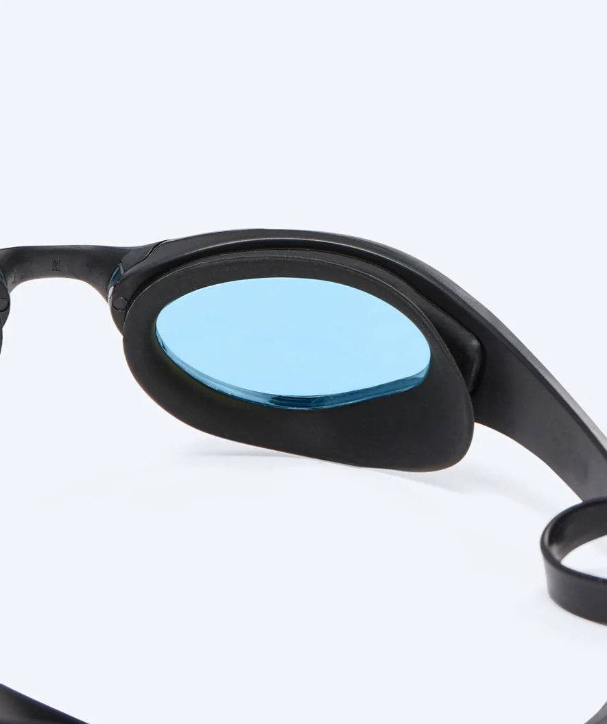 Watery svømmebriller - Instinct Elite Mirror - Sort/blå