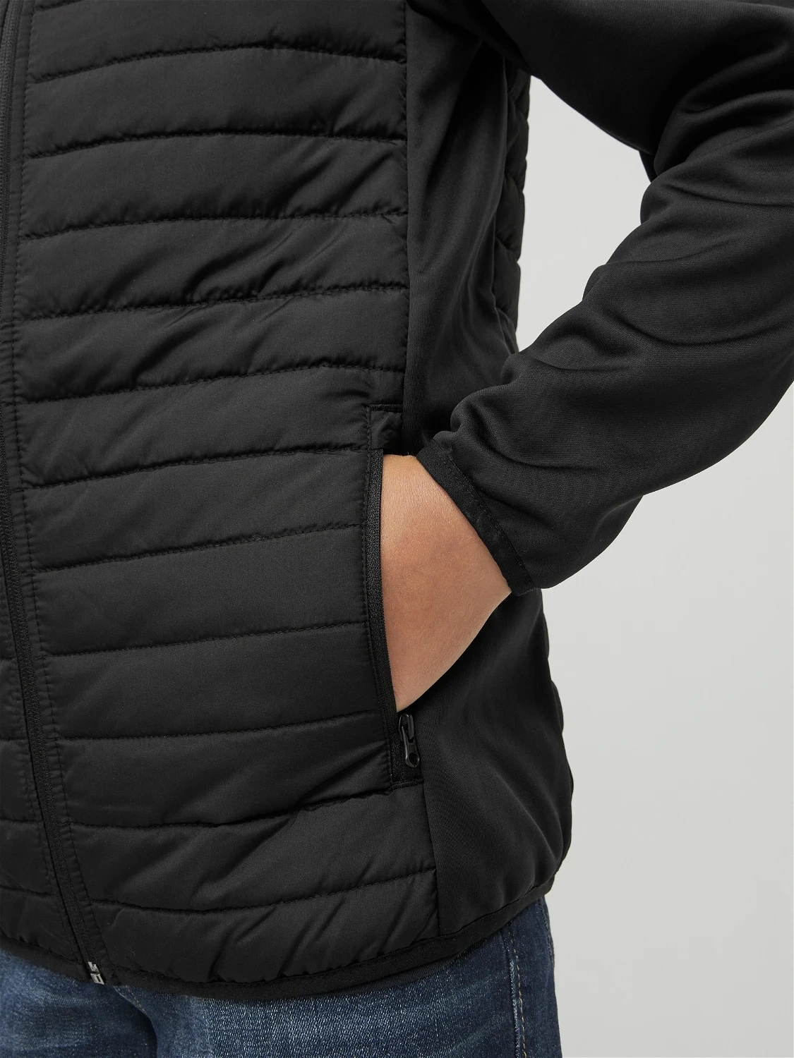 Steppjacke JJEMULTI in black