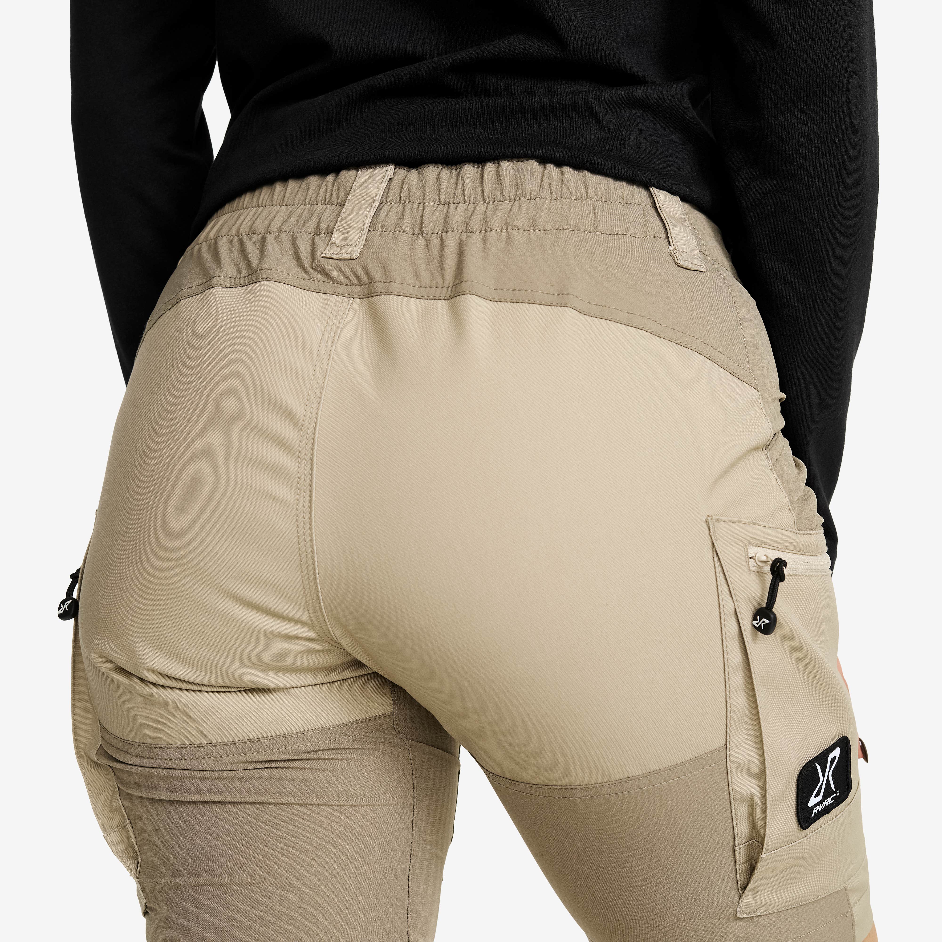 RVRC GP Shorts Dame Aluminium/Brindle