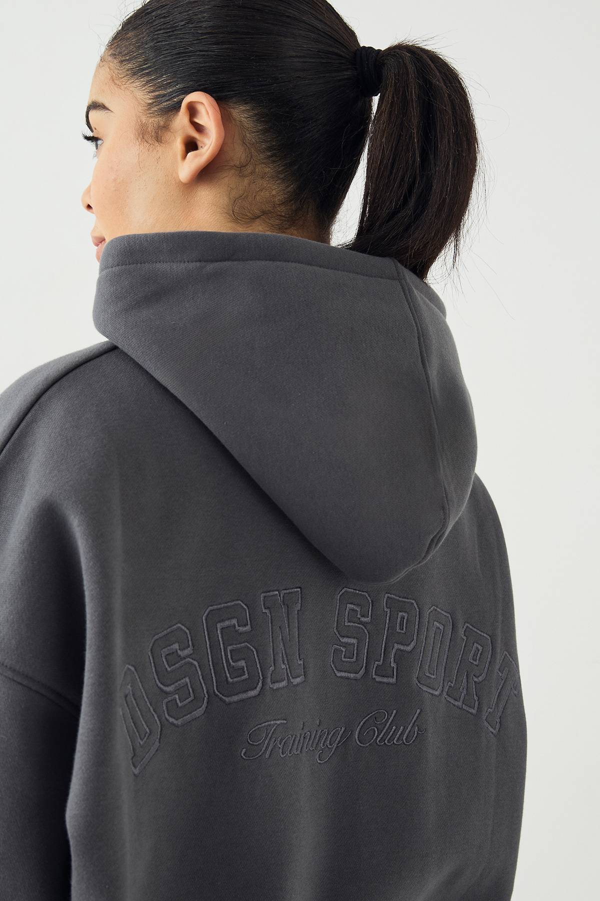 Sweat à Casynthétiqueche Oversized DSGN Studio Sport Training Club
