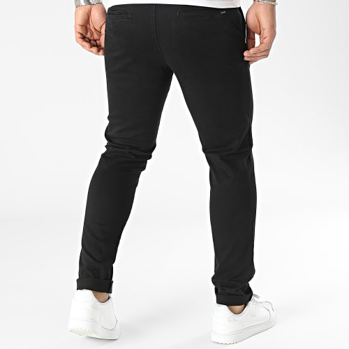 Pantalon Chino Slim Marco Lewis Noir