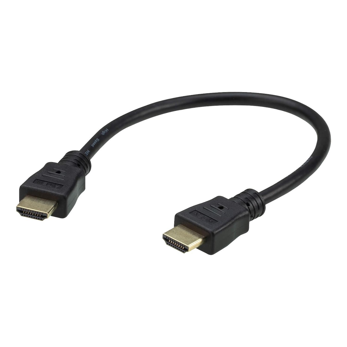 ATEN 0.3M HDMI 2.0 Cable M/M 30AWG Black