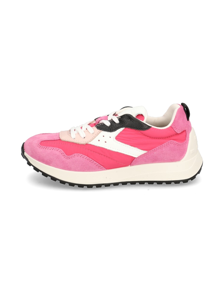 Lederkombination Sneaker