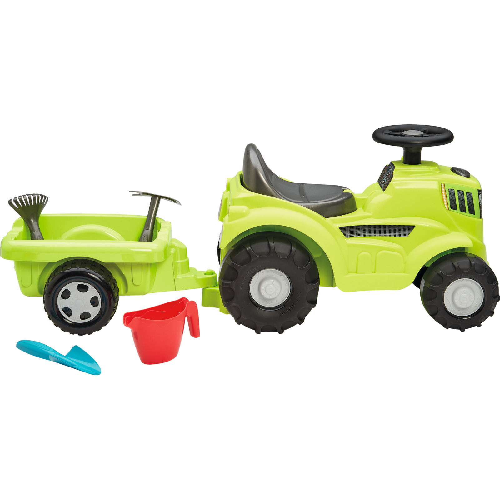 Écoiffier Traktor mit Anhänger