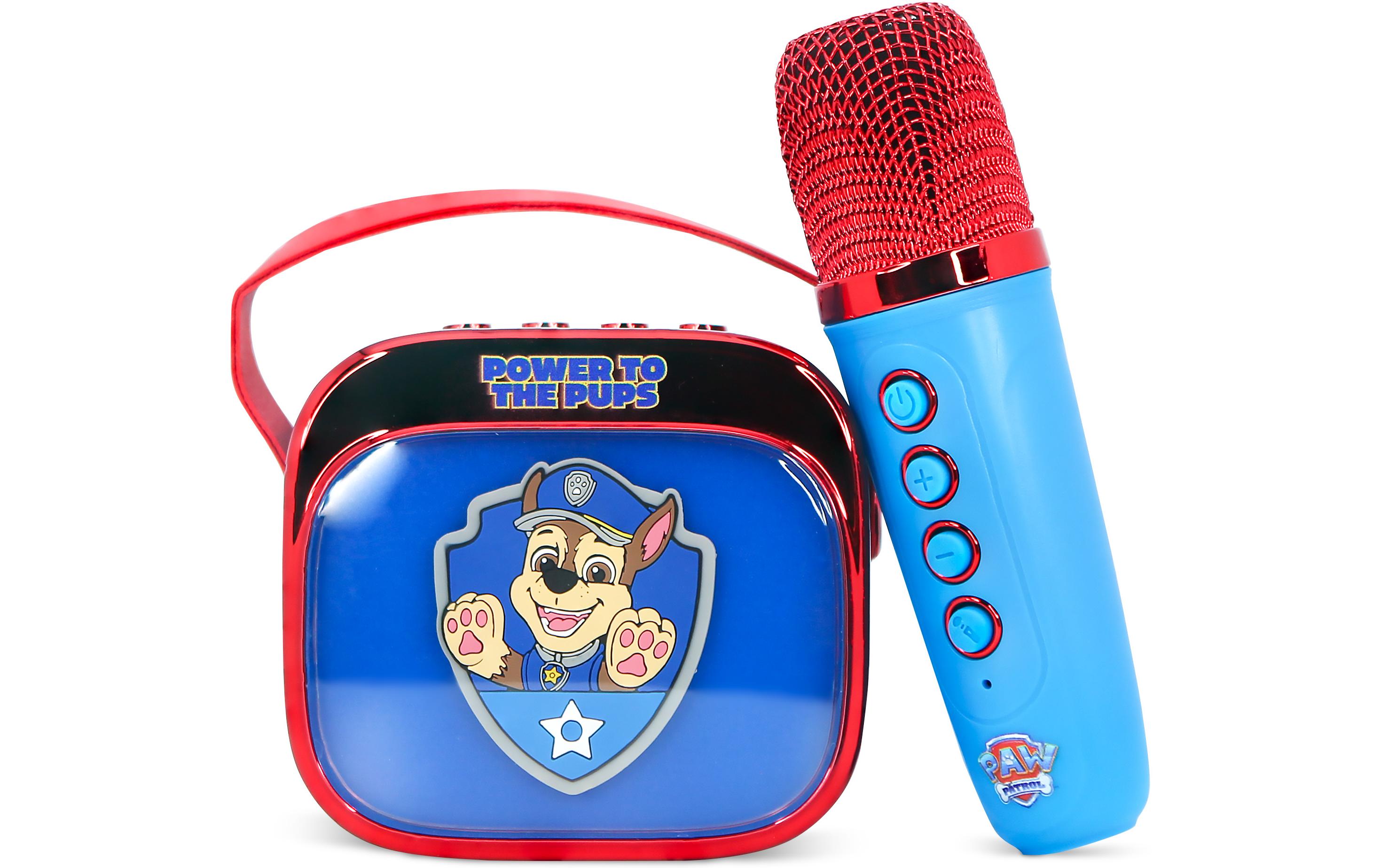 Paw Patrol LED Wireless Karaoke Lautsprecher und MikrofonMit LED-Leuchten