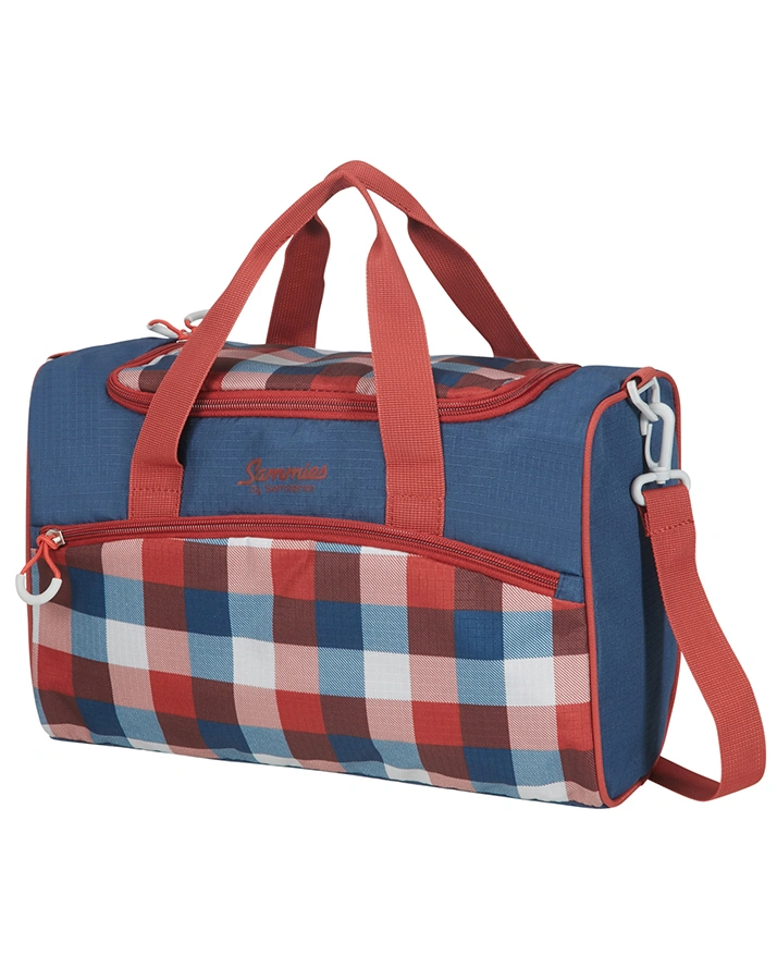 Schulranzen-Set SAMMIES ERGOFIT 2.0 (30x26x40)  CLASSIC CHECKS 5-teilig in blau