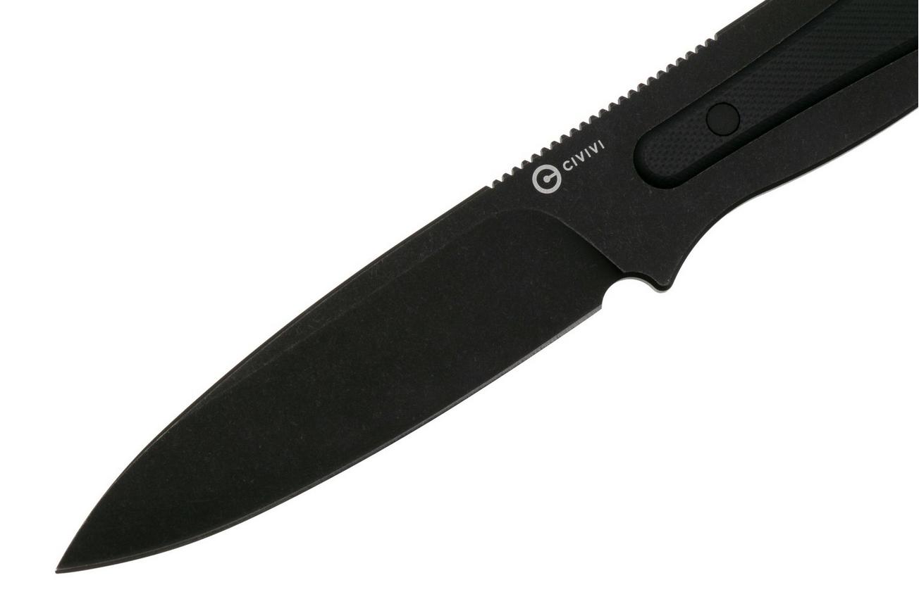 Civivi Varius C22009D-1 Black G10, vaststaand mes