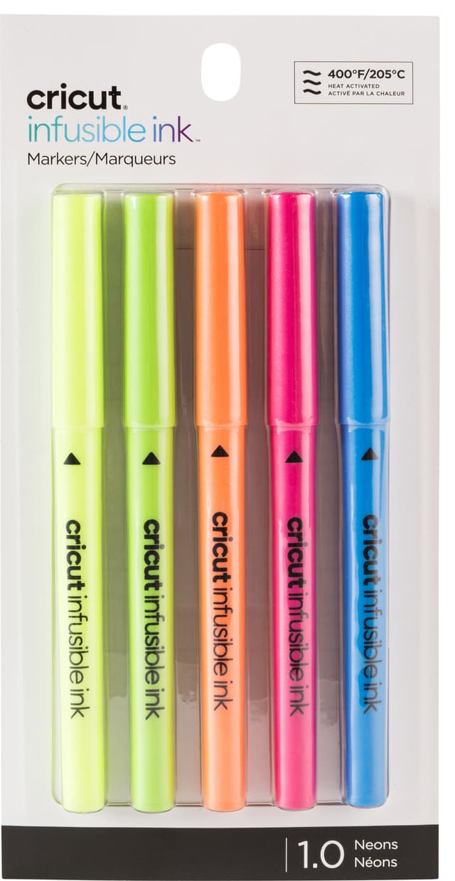 Cricut Brights overførende blækpenne med tynde spidser 1,0 (5-pak)