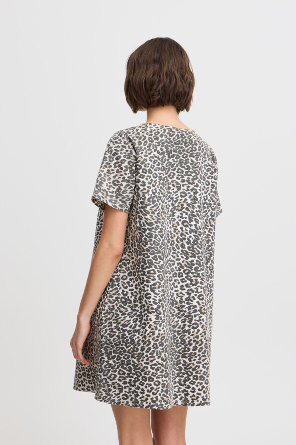 ICHI IXJILLA DR Cornstalk leo print