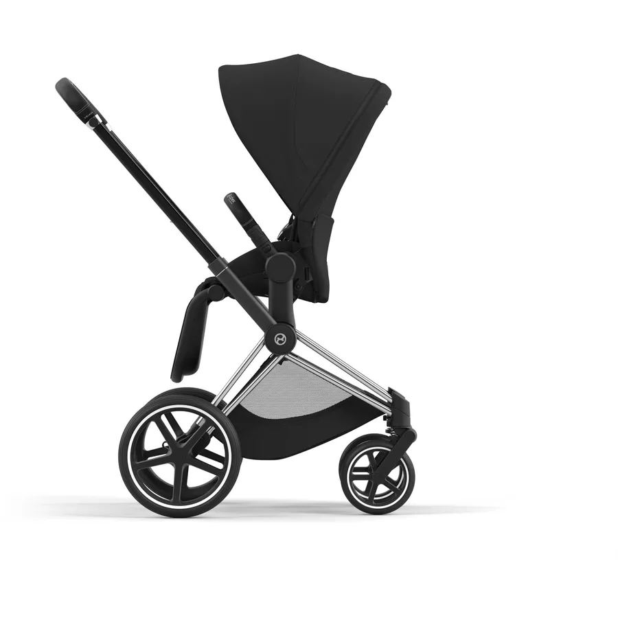 cybex PLATINUM Kombikinderwagen New Priam Chrome Black Sepia Black