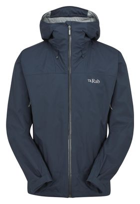 Veste Imperméable Rab Downpour Plus 2.0 Bleu