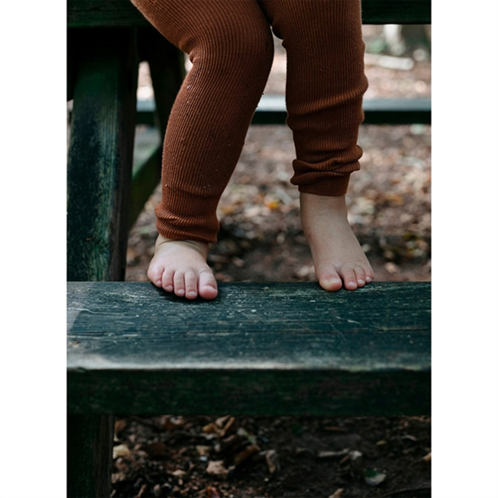 Footless Tights Cinnamon - Silly Silas → Luksusbaby.dk