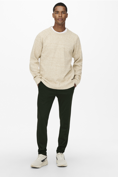 Only & Sons groene heren broek