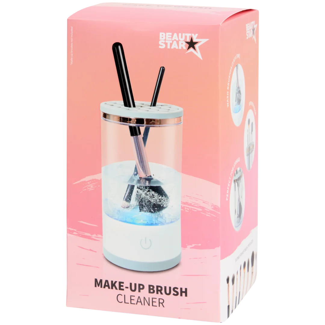 Beauty Star elektrische make-upkwastenreiniger 7,5 watt | 2-delig