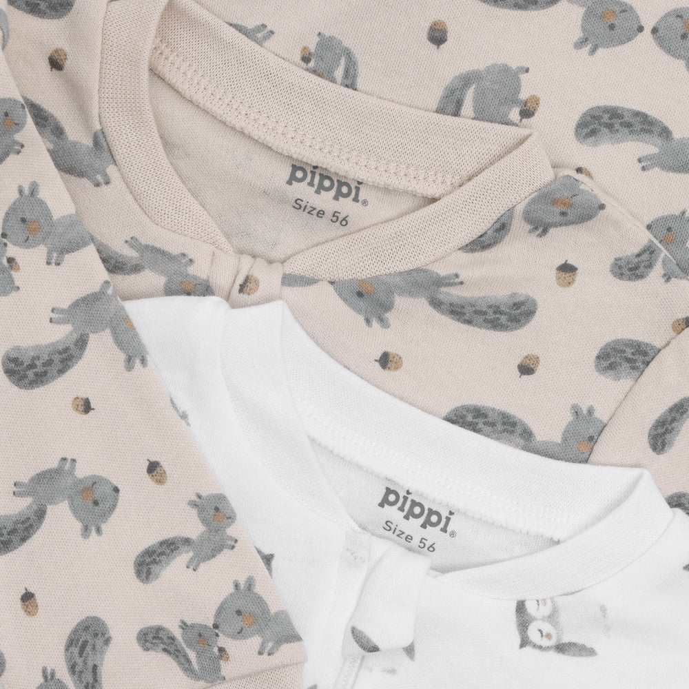Køb Pippi Rainy Day Natdragt -Zipper (2-Pack)