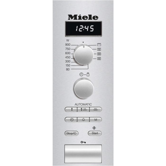 Miele Stand-Mikrowelle M 6012 SC Edelstahl CleanSteel