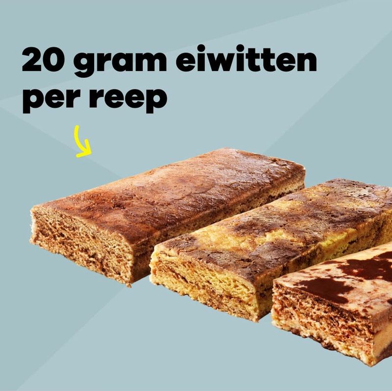Body & Fit - Vegan Protein Bar - Cookie Dough - 12 Eiwitrepen - 720 gram